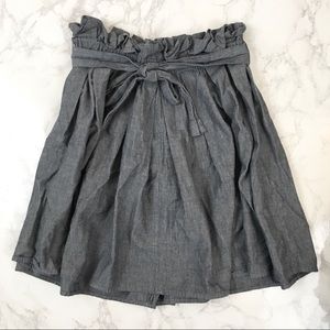 LAST DAY TO PURCHASE! Staring at Stars Chambray Paper Bag Skirt